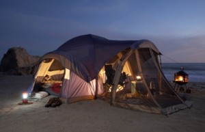 Camping-On-The-Beach